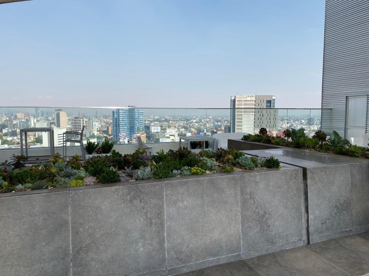 Apartamento De 2 Habitaciones Junto Al Wtc Cidade do México Exterior foto