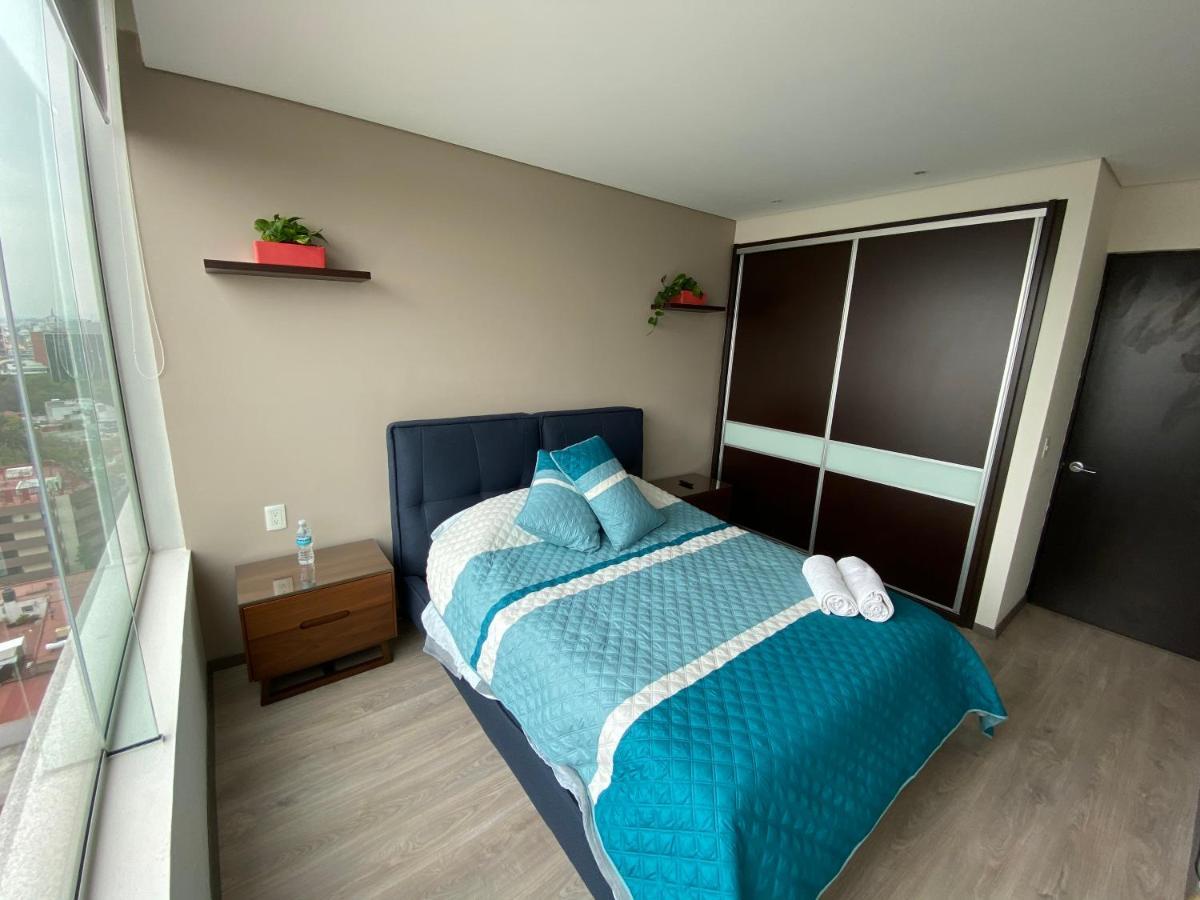 Apartamento De 2 Habitaciones Junto Al Wtc Cidade do México Exterior foto