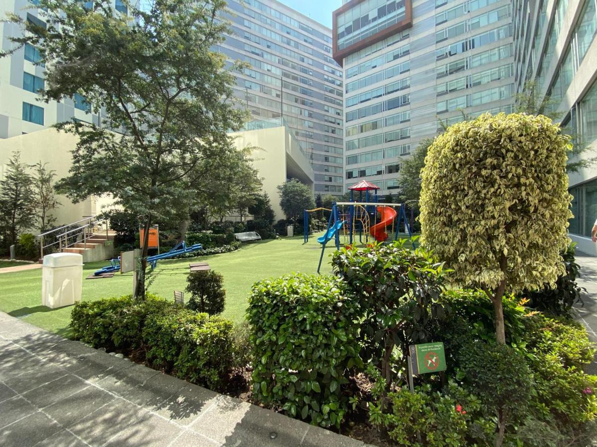 Apartamento De 2 Habitaciones Junto Al Wtc Cidade do México Exterior foto